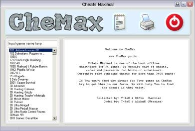Скриншот к программе CheMax 9.3