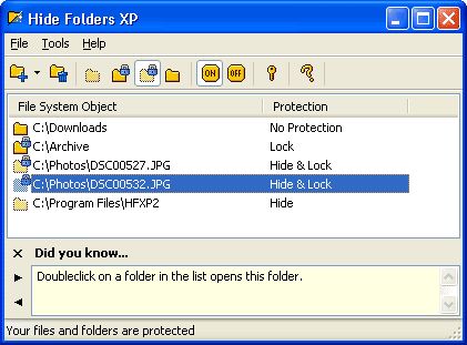 Hide Folders XP 2