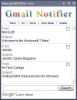 Скриншот Gmail Notifier