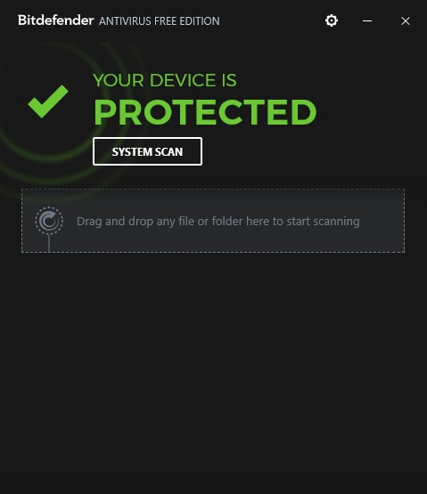 Скриншот Bitdefender Antivirus Free