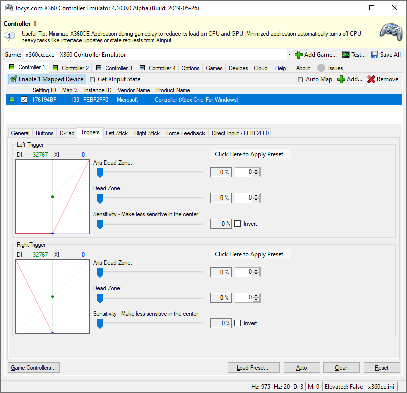 Jocys x360 controller emulator. X360ce таблица на русском. Useful Tip minimize x360ce application during Gameplay to reduce its load on CPU and GPU. X360ce.exe где. Misconfigured device check guids x360ce что делать.